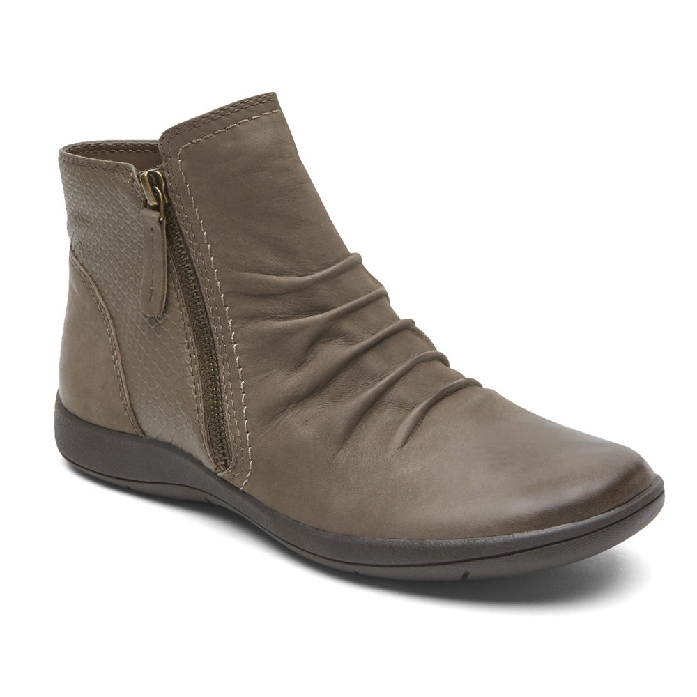 Rockport Boots For Womens Grey - Tessie Panel - GP3941260